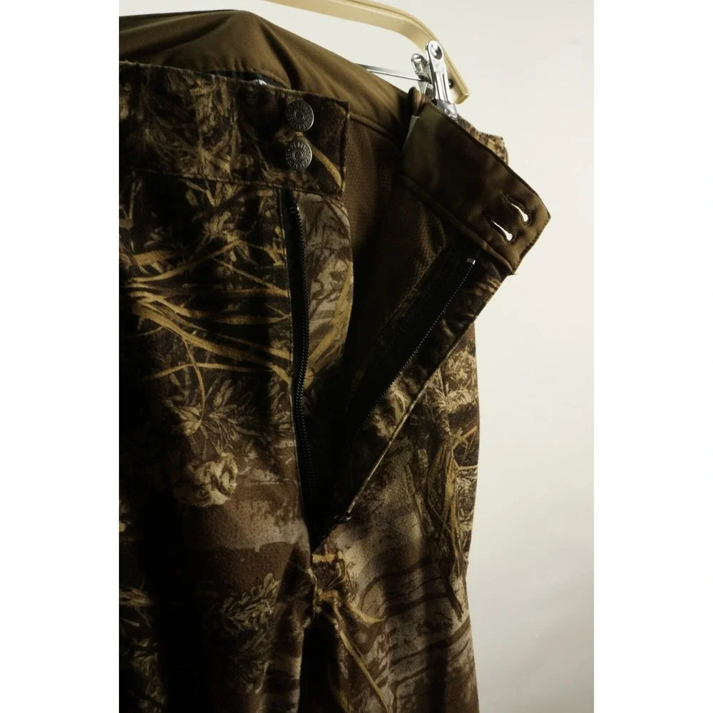 Realtree Scent Factor MAX-1 Waterproof‎ Windproof Men's XL Camo Zip Cargo Pants